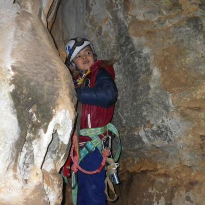 initiations aux  gouffres des 4 chênes st Baume