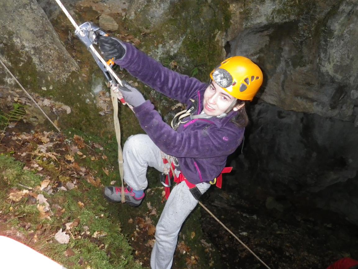 initiations aux  gouffres des 4 chênes st Baume