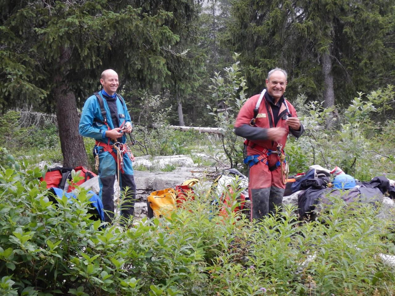 Gouffre Berger -1200m