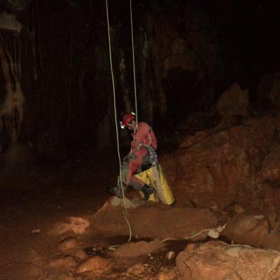 sortie spéléo au gouffre du tipauganahé 83 var