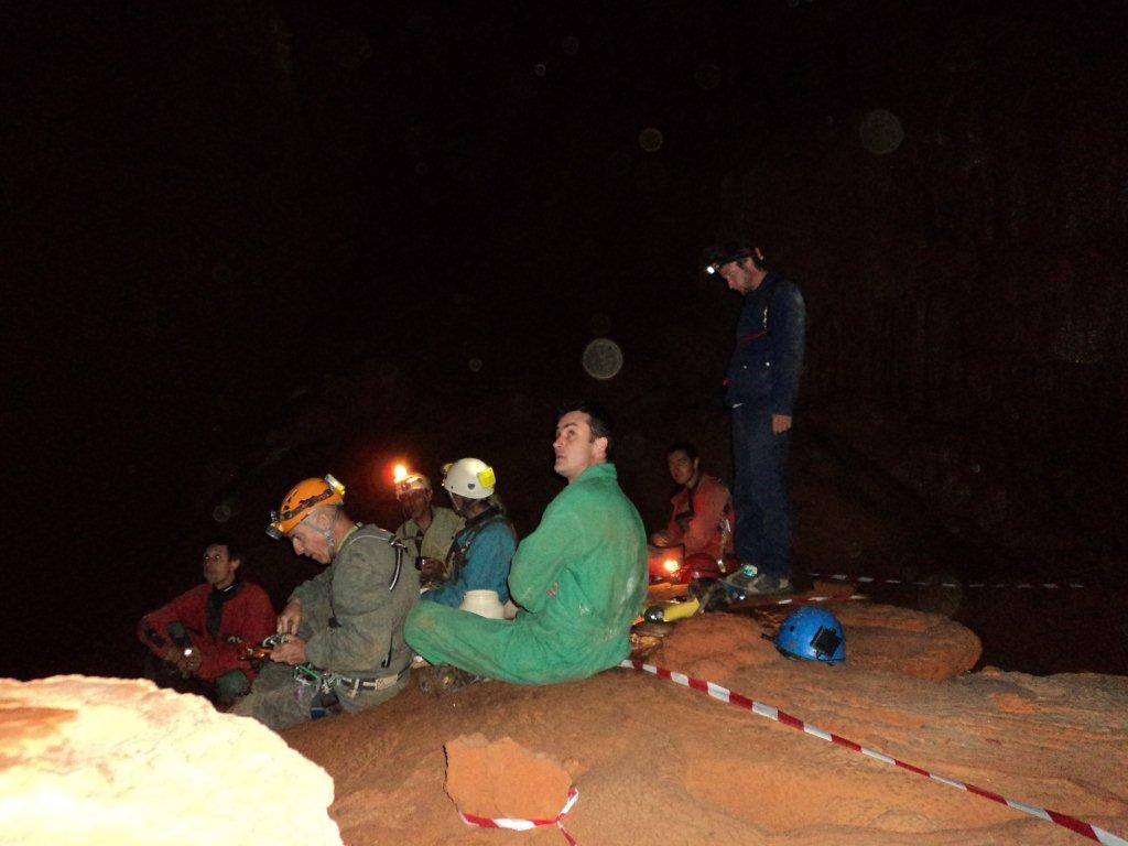 sortie spéléo au gouffre du tipauganahé 83 var