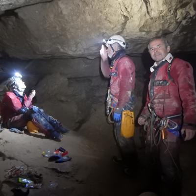 Scialet et grotte du Brudour