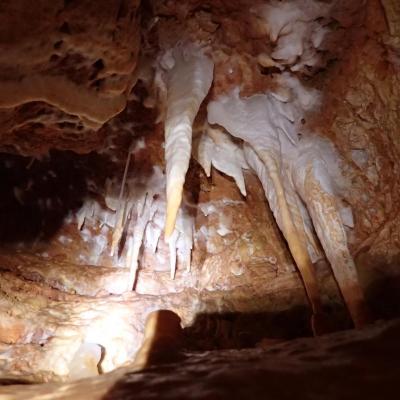 Escalade en artificiel dans le puits de 50m st Victoire