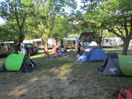 le camping