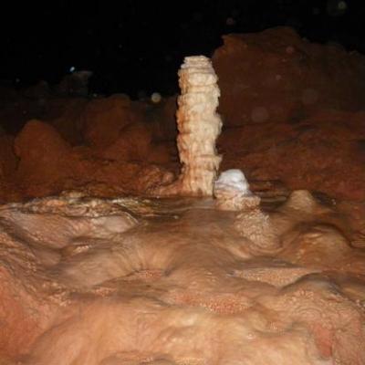 stalagmites