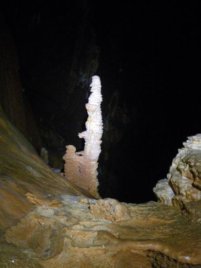 stalagmites