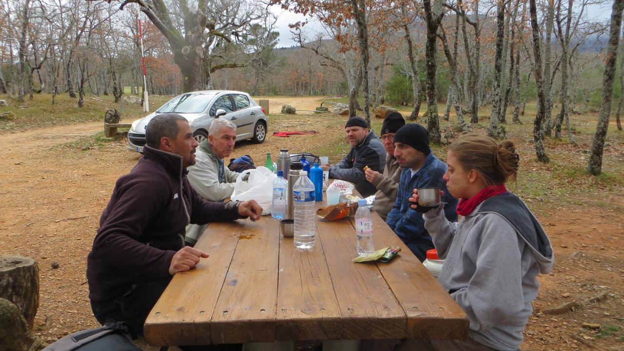 sortie du 6 février 2016 st Baume