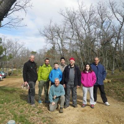 initiations aux  gouffres des 4 chênes st Baume