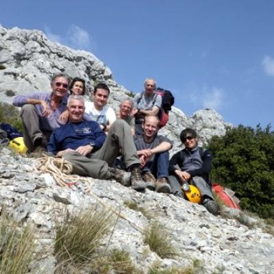 Sortie topo au gouffre de la Bataille st Victoire