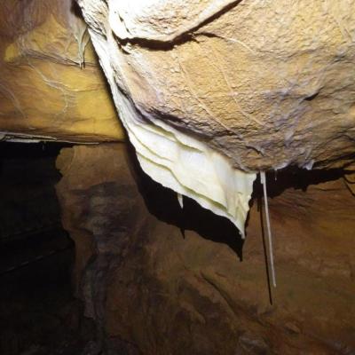  Gouffre l'eau delà du lac à la galerie du cheval de noûte