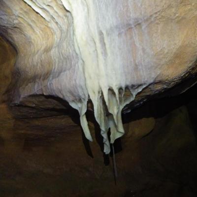  Gouffre l'eau delà du lac à la galerie du cheval de noûte