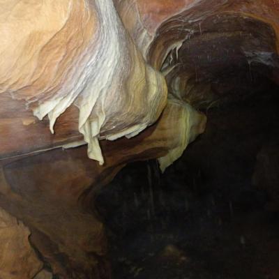  Gouffre l'eau delà du lac à la galerie du cheval de noûte