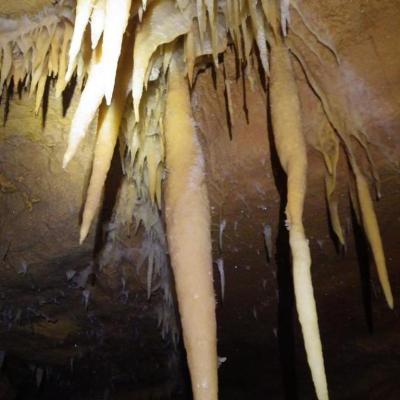  Gouffre l'eau delà du lac à la galerie du cheval de noûte