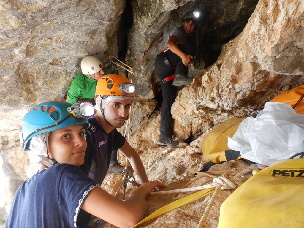 Visite de la grotte aux Champignons