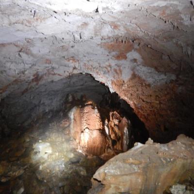 Visite de la grotte aux Champignons