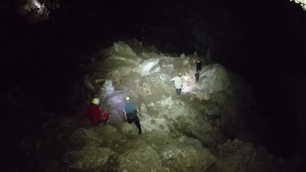 Visite de la grotte aux Champignons