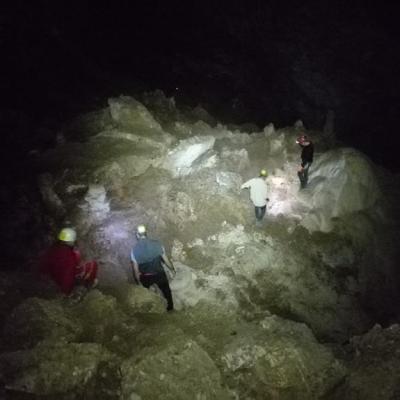 Visite de la grotte aux Champignons