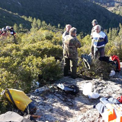 Secours chiens de chasse Pont de l'Etoile 02.2019